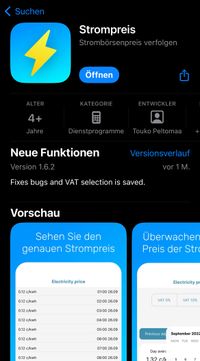 App Strompreis