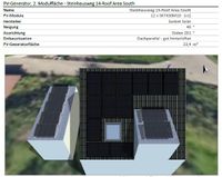 Projektplanung PVSOL